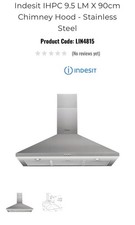 *BRAND NEW BOXED* IndesitIHPC 9.5 LM X Cooker Hood - Stainless Steel