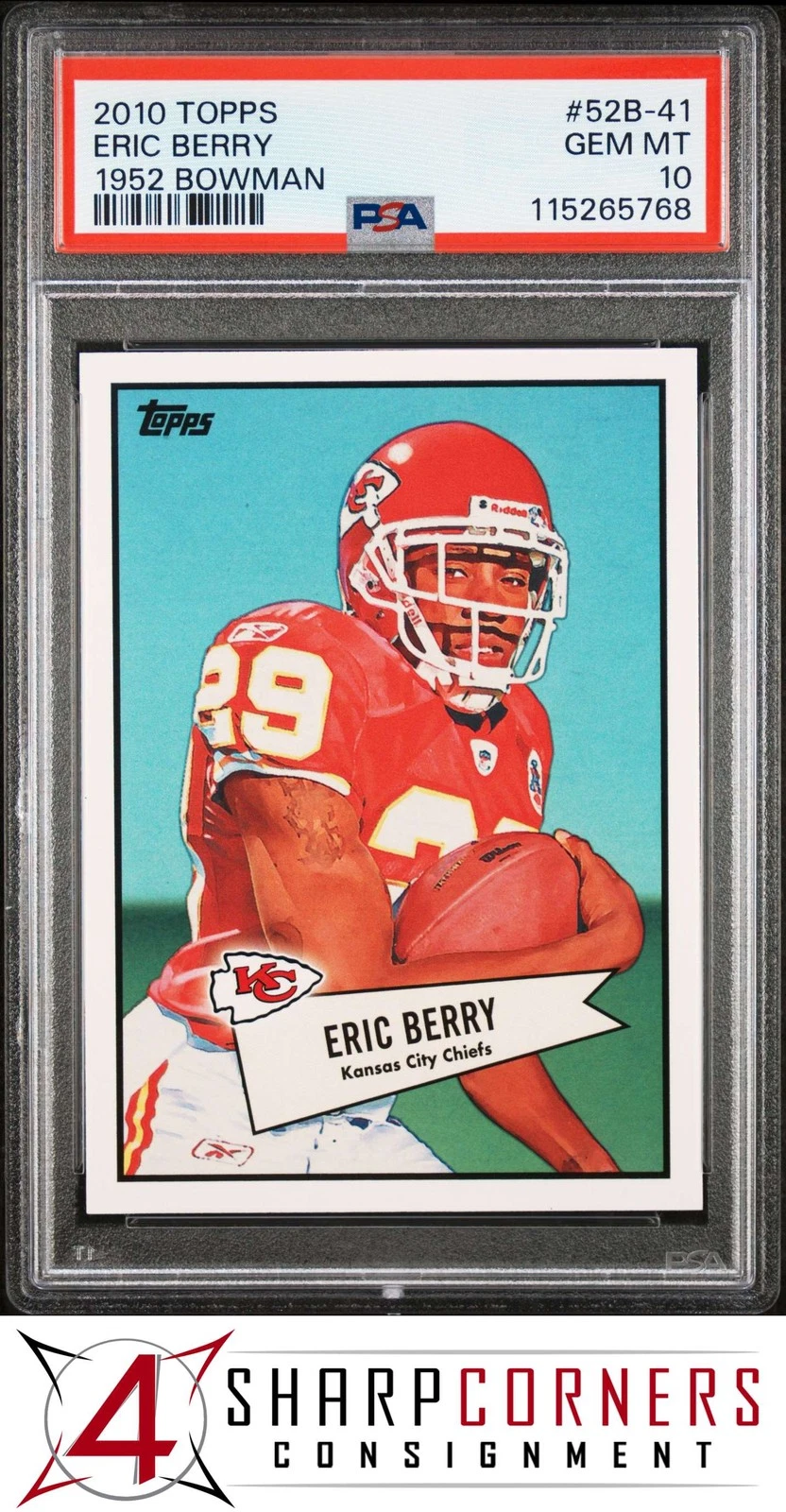 Eric Berry Topps 1952 Bowman #52B41 Base