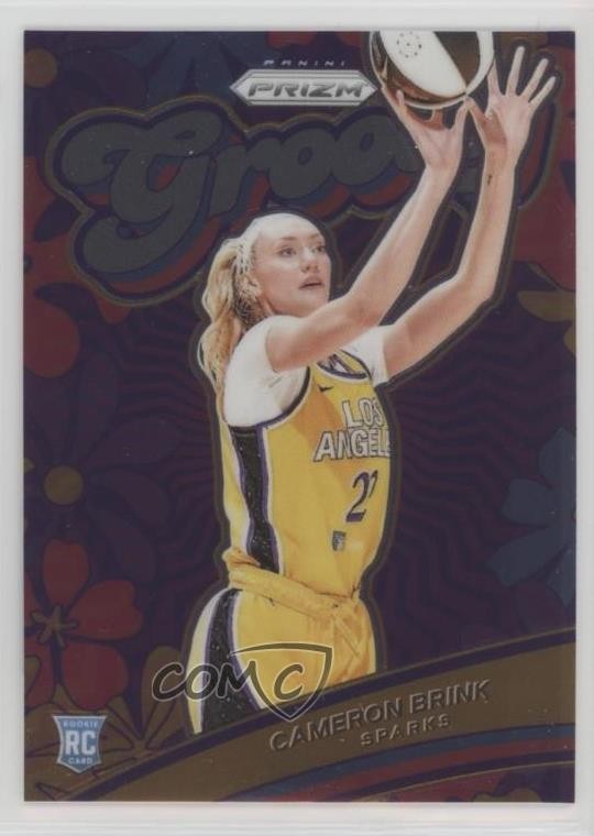 2024 Panini Prizm WNBA Groovy Cameron Brink #7 1g37