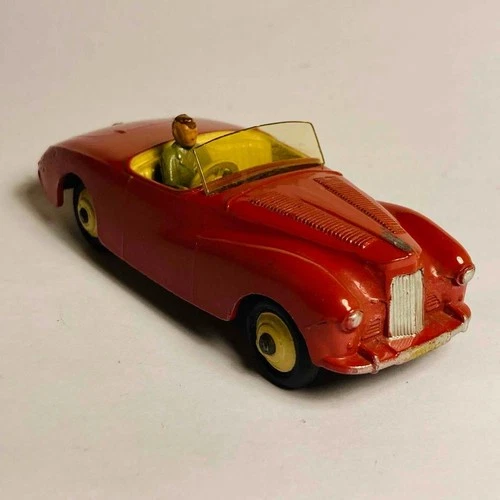Dinky Toys #107 Sunbeam Alpine Red - Original Vintage (ref8)