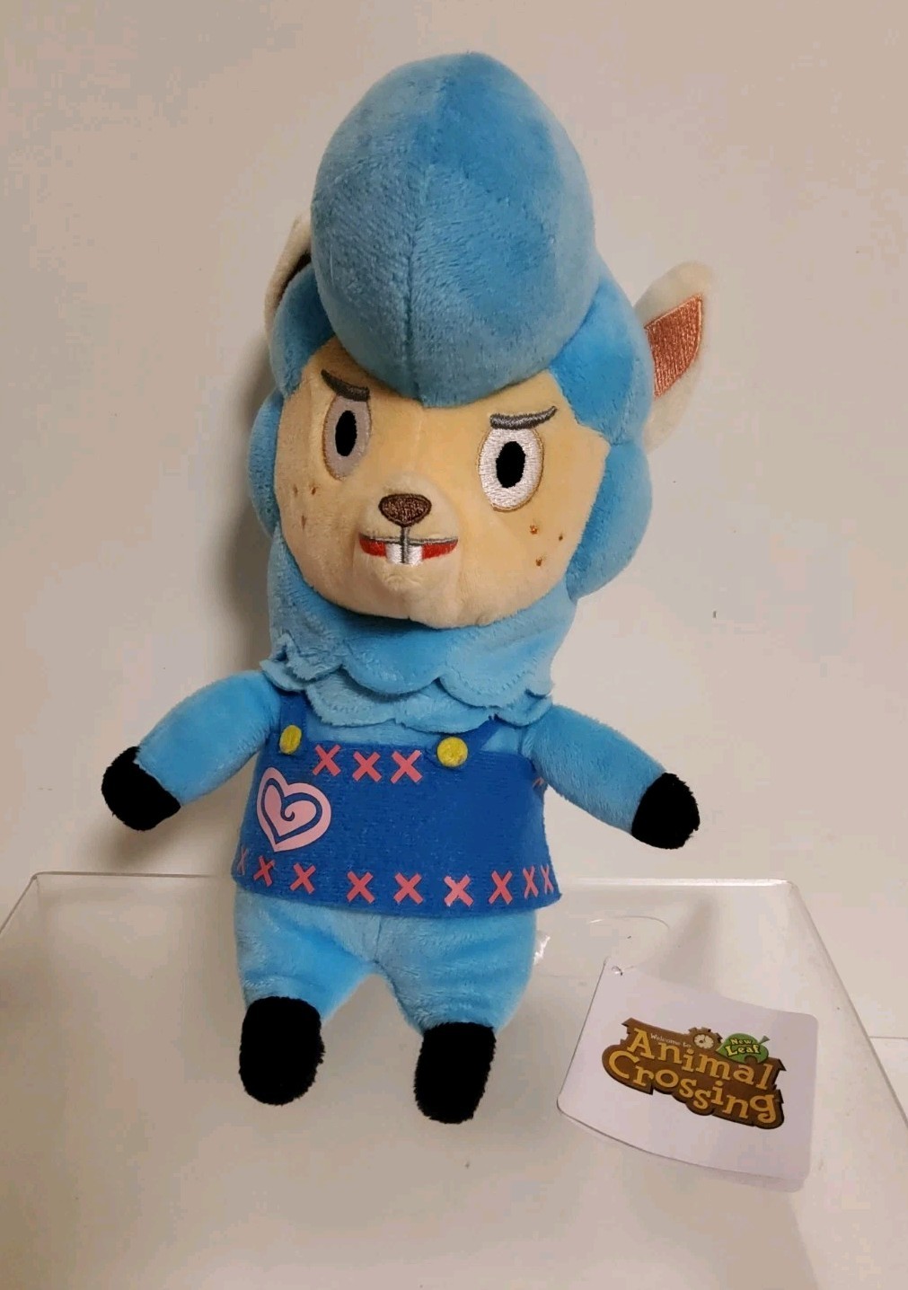 Official Nintendo  Animal Crossing SAN-EI Cyrus Plush Soft Toy Leaf