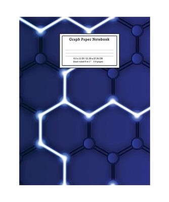 Graph Paper Notebook Grid Paper Notebook 110 Sheets Large 8.5 x 11 Quad Ruled 5x
