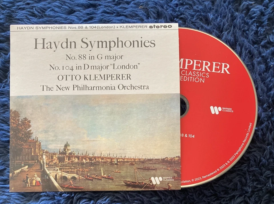 OTTO KLEMPERER CD Lot Of (4) 24-Bit Remaster Used Mendelssohn/Beethoven/Haydn - Image 4 of 4