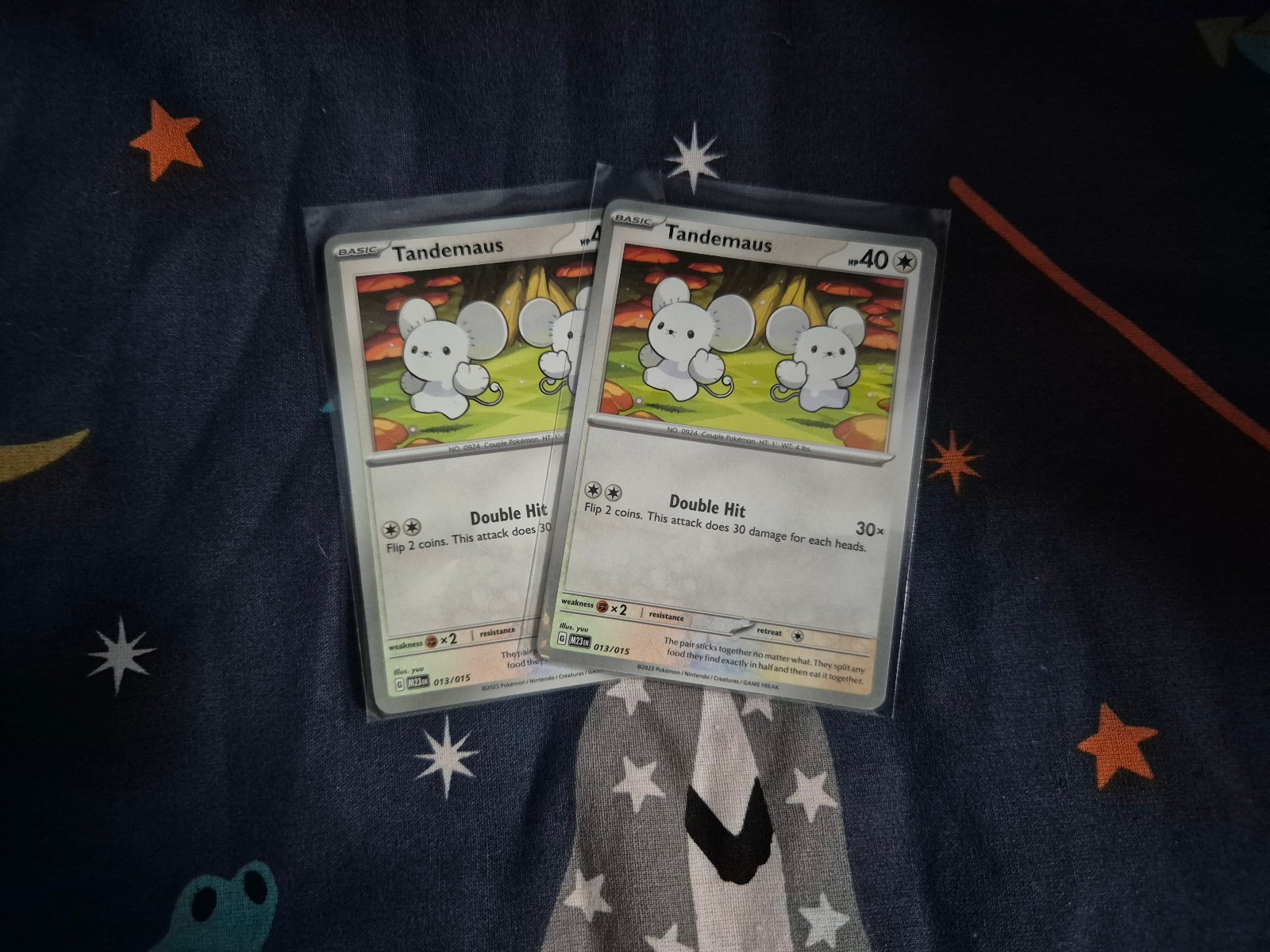 Pokemon TCG Tandemaus 13/15 McDonald's 2023 Regular