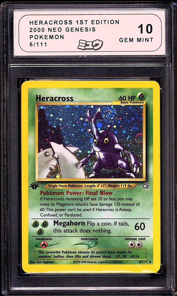 Pokmon TCG Individual Trading Card Games Neo Genesis 1st Edition for sale  - eBay