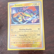 Pokémon Zeraora, Scizor GX, Toxtricity, Wugtrio EX TEF BUNDLE 7 Cards 2024