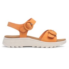 Lilley & Skinner Womens Sandals Orange Adults Ladies Buckle Montserrat Size