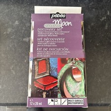 Pebeo Moon Fantasy Discovery Set, 12 x 20ml, opaque luminescent colours