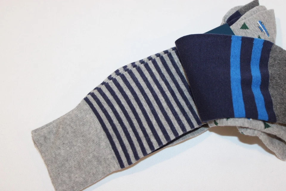 Paquete de 3 zapatos de vestir gris diseño múltiple de algodón peinado Cole Haan para hombre talla 7-12 Foto 3 de 4