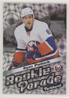 2016-17 Upper Deck Parkhurst Rookie Parade 596/999 Ryan Pulock #RP15 4xw