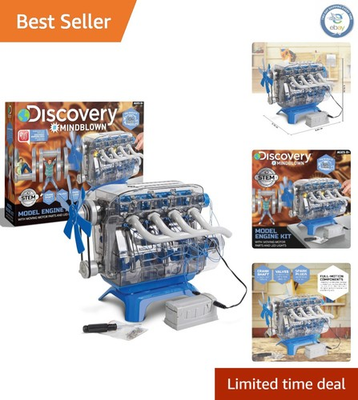 #ad #ad Build Your Own V4 Combustion Engine Model Kit Engaging STEM Experience $59.80