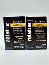 OCuSOFT Retaine MGD Complete Dry Eye Relief Lubricant Eye Drops 30 Advanced X 2