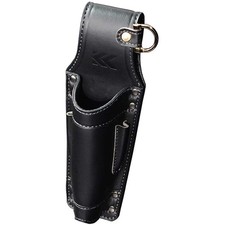 Fujiya AH-21BG Pen Type Electric Screwdriver Holder Black Gold Light PU Leather