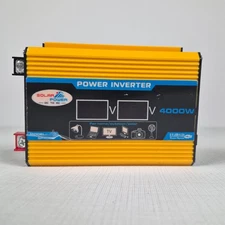 Car Power Inverter 4000W DC 12V to AC 110V Modified Sine Wave Solar Converter