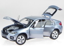 BMW e71 X6 2010 water blue diecast model car 8763bw Kyosho 1/18