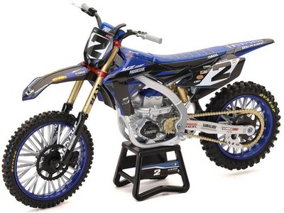 Yamaha YZ450F Motorcycle #2 Cooper Webb Yamaha Factory Racing Diecast Model