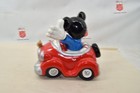 Disney Mickey Mouse Ceramic Red Car Musical Box Working (5008A) — photo 3