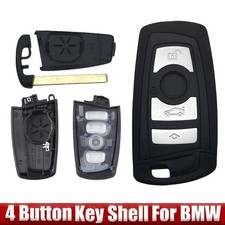 1Pcs 4Button Car Key Fob Shell Cover For BMW X3 X5 X6 730 F20 1 3 5 6 7 F Series