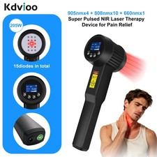 205W Professional Super Pulsed Laser Therapy Device 905nm 808nm for Arthritis
