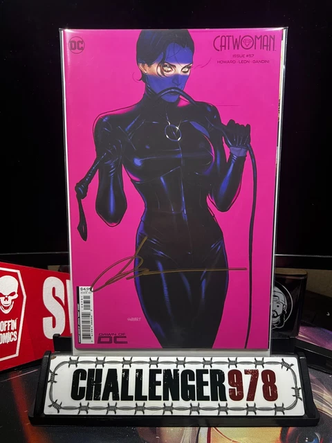 CATWOMAN #57 Joshua Sway Swaby SIGNED w/COA