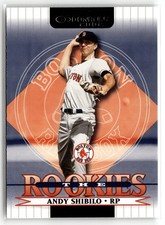 Andy Shibilo 2002 Donruss The Rookies Boston Red Sox Rookie #31