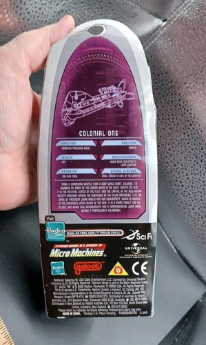 Titanium Series Die-Cast Battlestar Galactica Colonel One Hasbro Spaceship - Picture 5 of 6