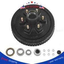 12x2 Trailer Brake Hub Drum Kit 6 On 5.5 008-201-09 For 5200 - 6000 Lbs Axle 12x2 Trailer Brake Hub Drum Kit 6 On 5.5 008-201-09 For 5200 - 6000 Lbs Axle