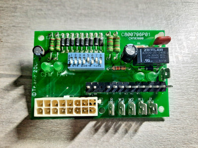 TRANE FURNACE CONTROL BOARD C800796P01 CNT03600 (AB 1518) A2