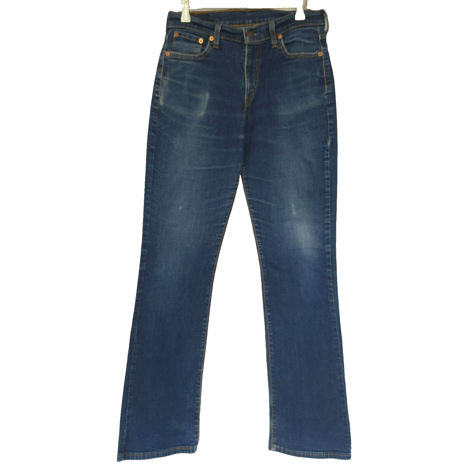 Levi's W32 L34 586 mid blue jeans zip fly bootcut Y2K vintage
