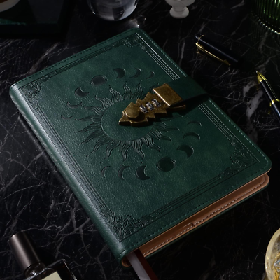 journal standard luxe
ビッグチノ ZXHQ Lock Journal with Pen, A5 240 Pages Diary with Lock, Brown