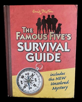 The Famous Five's Survival guide  By Enid Blyton (Hardcover) 2008 Book