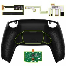 Textured Black Back Paddles Remappable Rise 2.0 Remap Kit for ps5 Controller DIY
