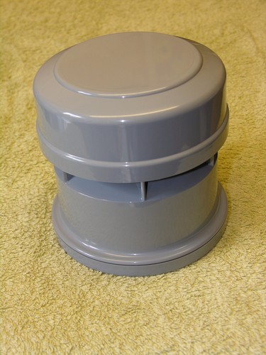 VALVOLA DI AMMISSIONE ARIA. COLORE GRIGIO OLIVA ESTERNO - Foto 3 di 6