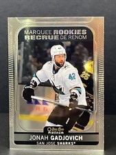2021-22 O-Pee-Chee Platinum Marquee Rookies Jonah Gadjovich #247 RC