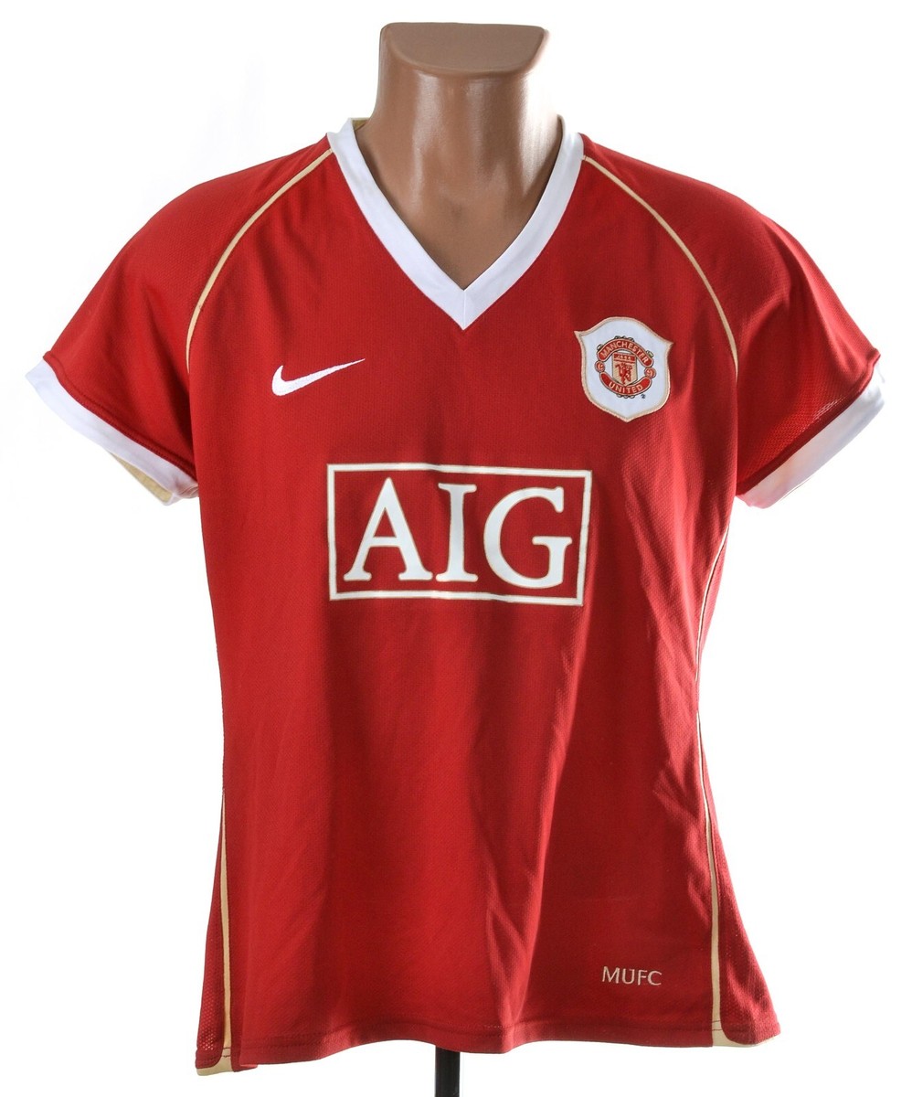 ウェア NIKE BECKHAM Vodafone Manchester United David Beckham #7 Jersey Manchester United Football Shirt