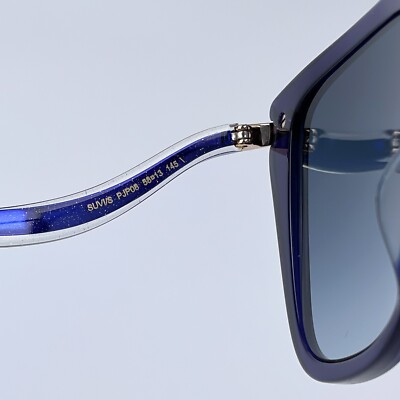 Jimmy Choo Women Sunglasses Blue Gradient Browline SUVI/S  display picture 3