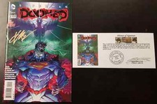Superman Doomed (2014) #2 FIRMADO Ken Lashley con testigo notariado de firma