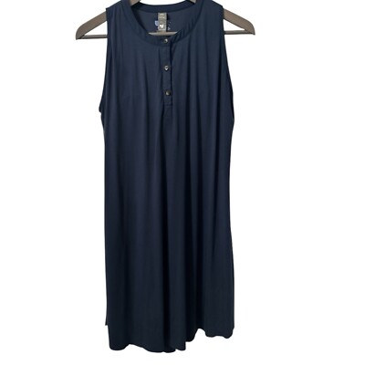 SHEBIRD The Sheila Shift Bra Dress Navy Size 5 M/L 36DD, 38C, 38D, 40B EUC