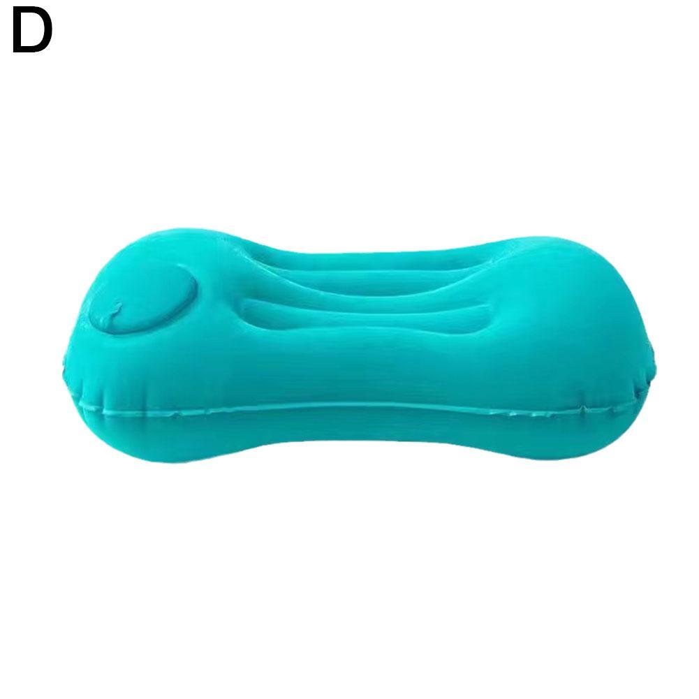 Almohada cuadrada prensa de viaje al aire libre respaldo inflable cojín almohada de PVC-