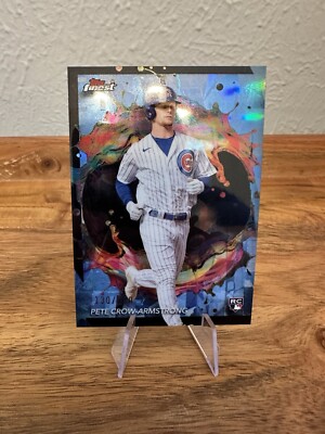 2024 Topps Finest RARE /150! Pete Crow-Armstrong, Chicago Cubs Future Star RC