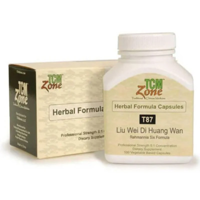 TCMzone Rehmannia Six Formula - 100 Capsules