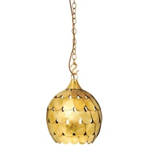 Soane Britain, The Owl Lantern - brass ceiling light