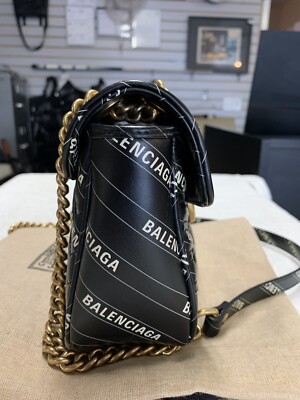 Gucci x Balenciaga Hacker Project GG Small Black Marmont Bag | eBay