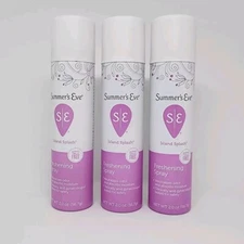 Pack of 3 Summer's Eve! Island Splash 2oz Feminine Deodorant Spray