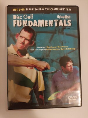 DVD Disc Golf Learn To Play The Champions Way Fundamentals K. Climo D. Feldberg