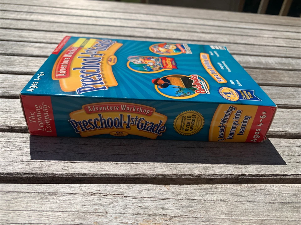 Adventure Workshop Preschool-1st Grade PC Game BRAND NEW FACTORY SEALED - Image 4 of 4