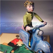 BERLINER ROLLER MOTORRAD MÄDCHEN UHRWERK BGS FARBVARIANTE(ME)
