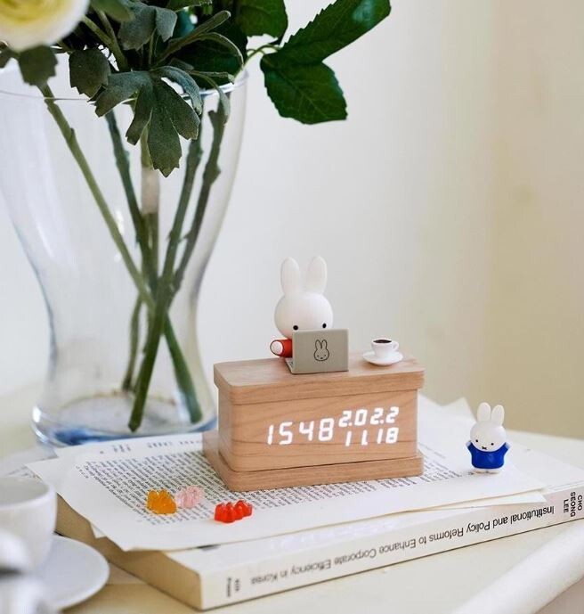 miffy-led-perennial-calendar-table-clock-ebay