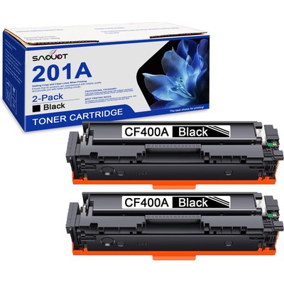 201A 201X Toner Cartridge Replacement for HP CF400A M252dw M277 MFP M277dw
