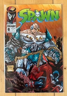 NEU UNGELESEN EINGETÜTET SPAWN AUSGABE 6 TODD McFARLANE BILD COMICS NOVEMBER 1992